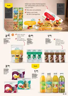 Pré-visualização SUMO 100% REFRIGERADO CONTINENTE EQUILIBRIO VÁRIOS SABORES, Sumo 100% refrigerado com vários sabores, embalagem de 750 ml. válido de 07.04.2026 | Página: 9