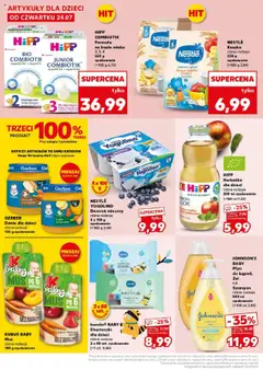 Kaufland gazetka - Super Sobota od 26.07.2025 | Strona: 22 | Produkty: Brzoskwinia, Gruszka, Mleka, Szampon