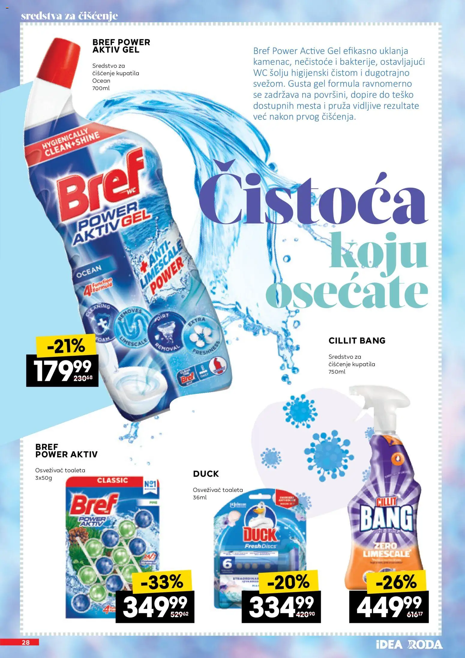 Roda katalog - važi od 19.02.2026 | Strana: 28 | Proizvode: Bref, Cillit Bang, Wc