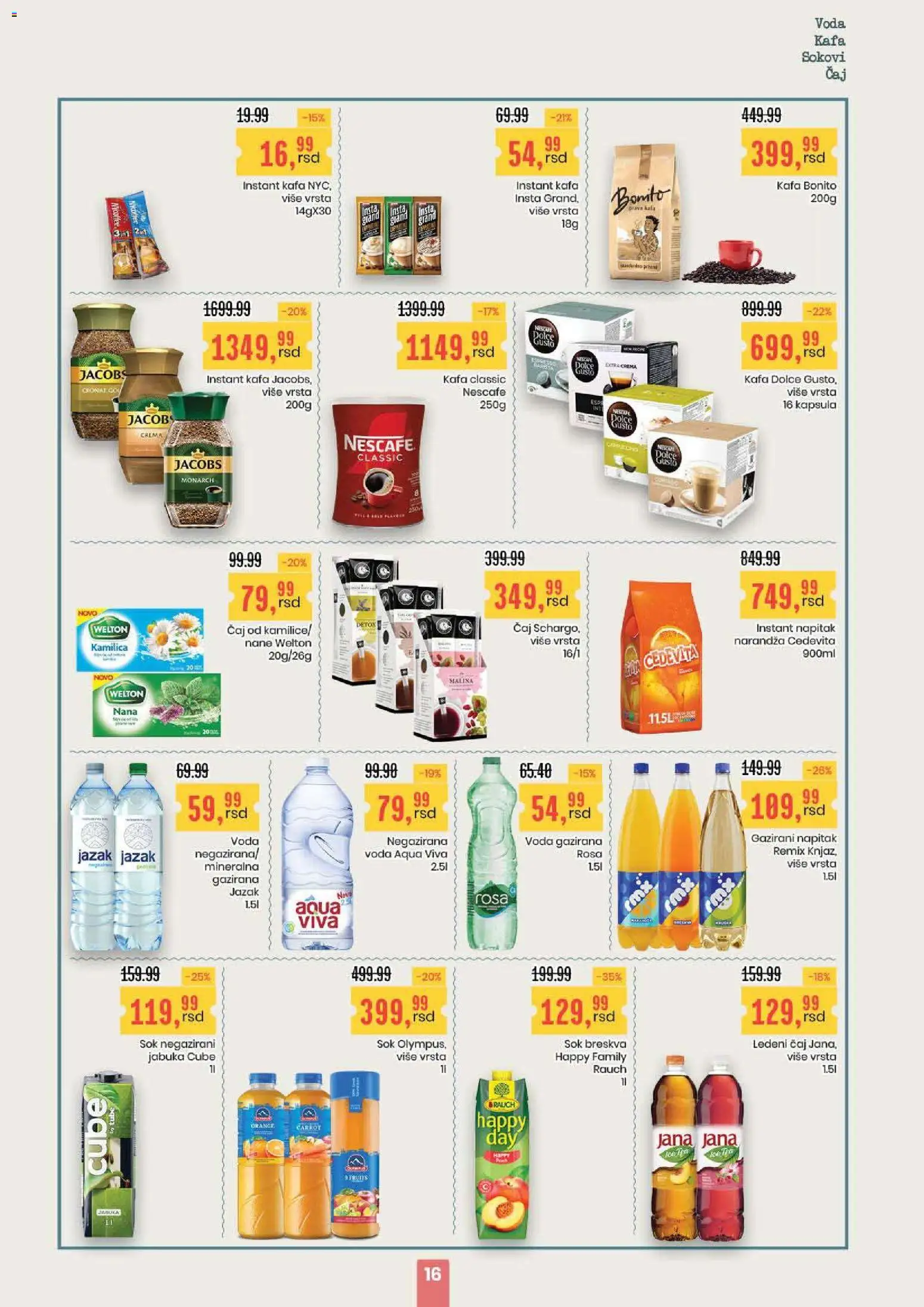 Aroma Market katalog - važi od 02.04.2026 | Strana: 16