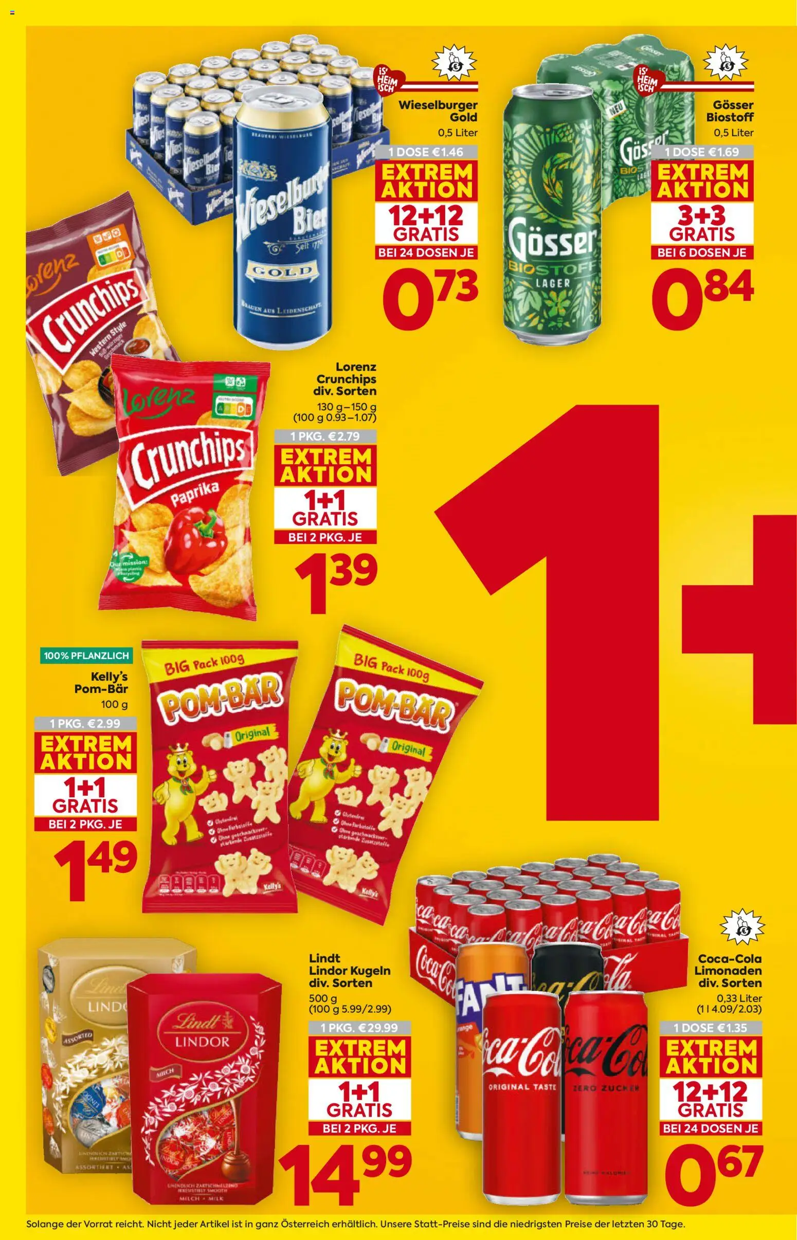 Billa AT akciós ujság - amely érvényes a következő dátumtól: 02.01.2026 | Oldal: 6 | Termékek: Gösser