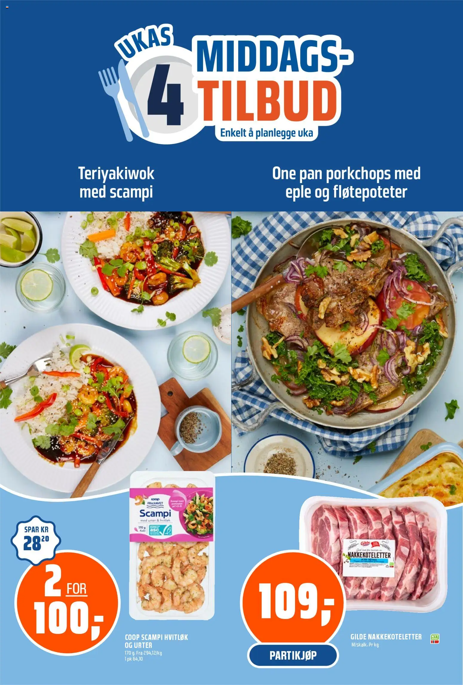 {H1} | Side: 10 | Produkter: Urter, Суміш дитяча, Hvitløk, Scampi