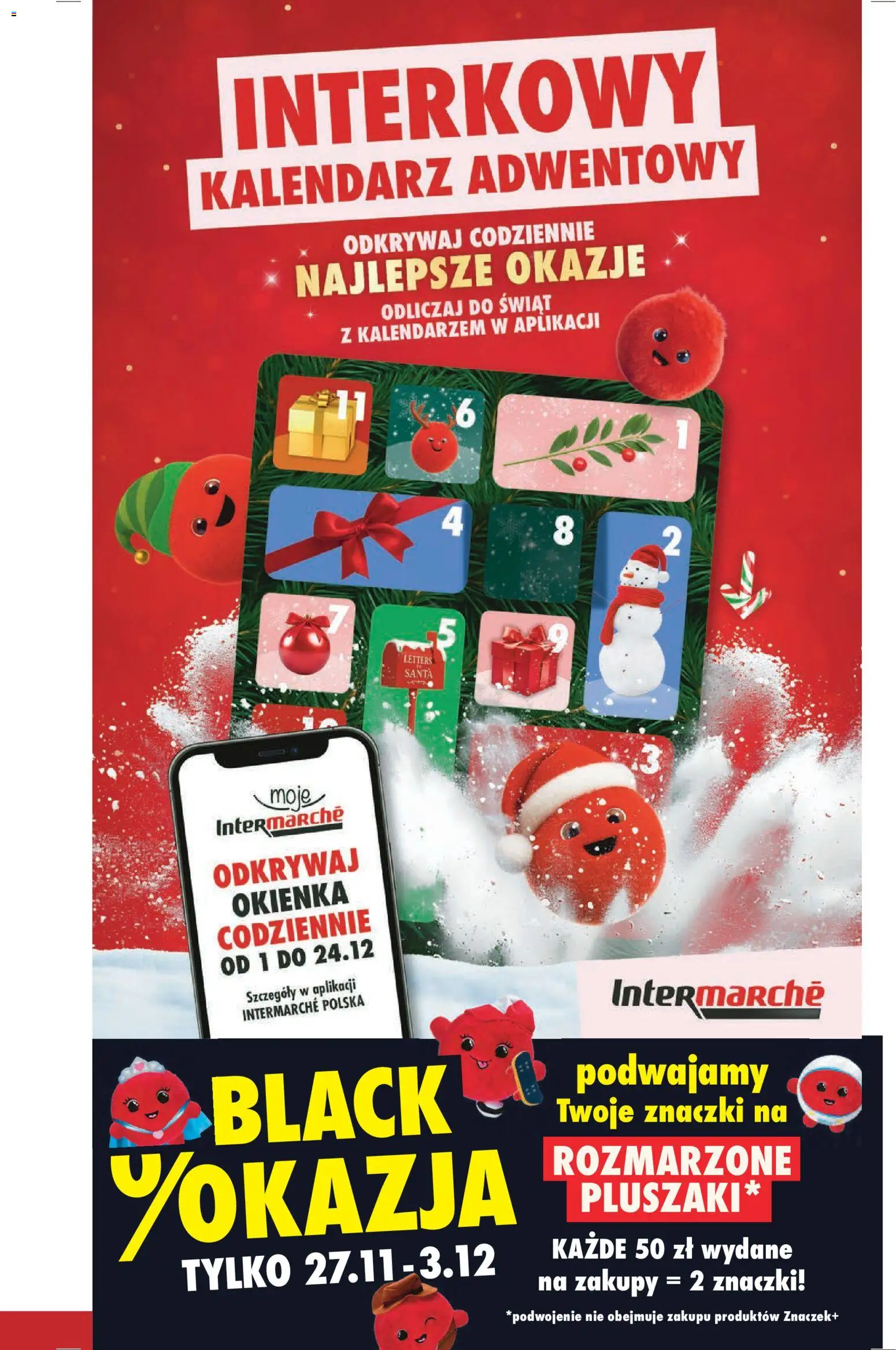 Intermarche Black Friday od 27.11.2025 | Strona: 28 | Produkty: Kalendarz adwentowy, Kalendarz