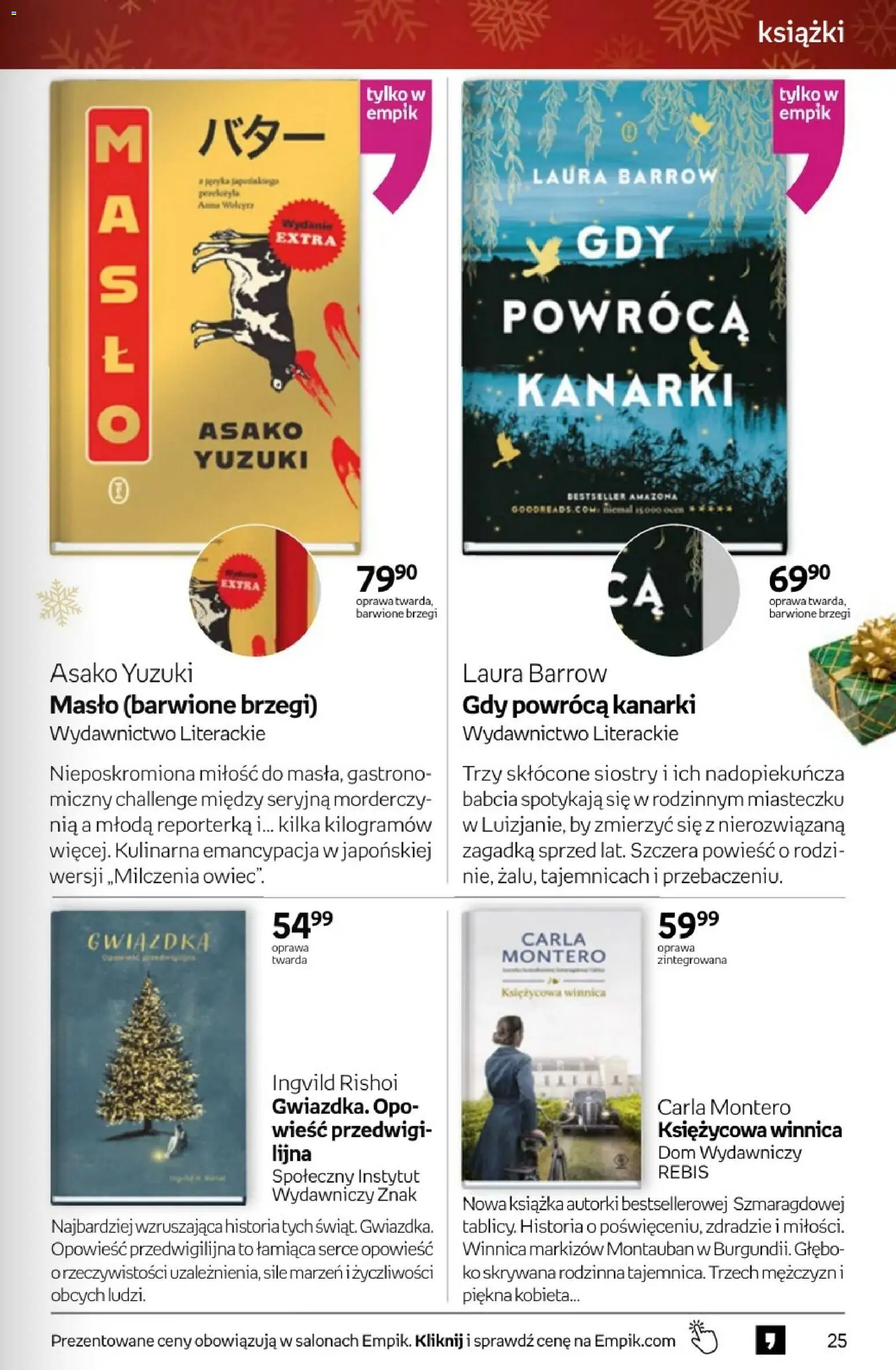 Empik Black Friday od 26.11.2025 | Strona: 25 | Produkty: Książki, Masło