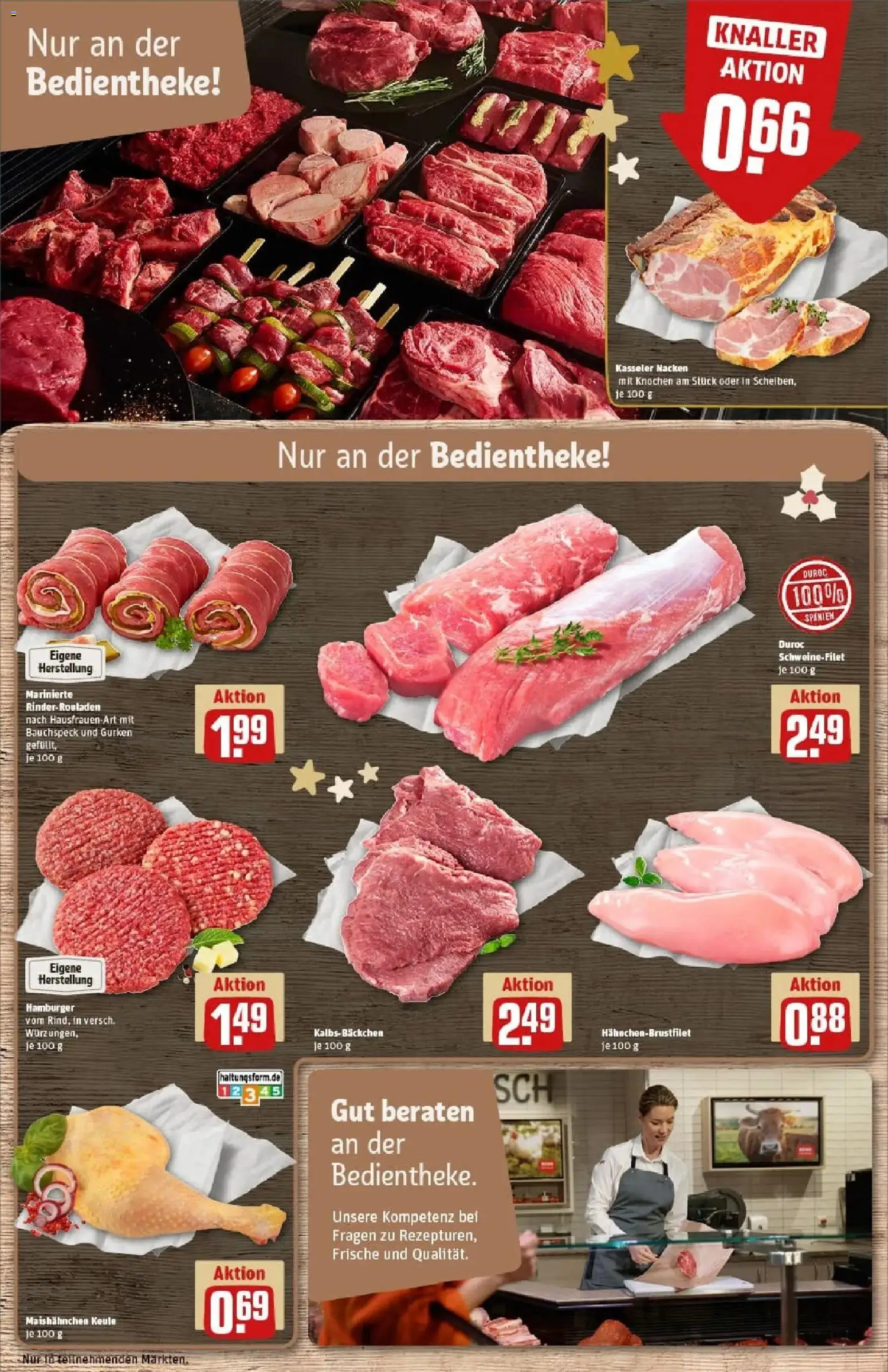 Rewe prospekt Hamburg/Barmbek	 – gültig ab 24.11.2025 | Seite: 10 | Produkte: Burger, Schweinefilet, Kasseler nacken, Gurken