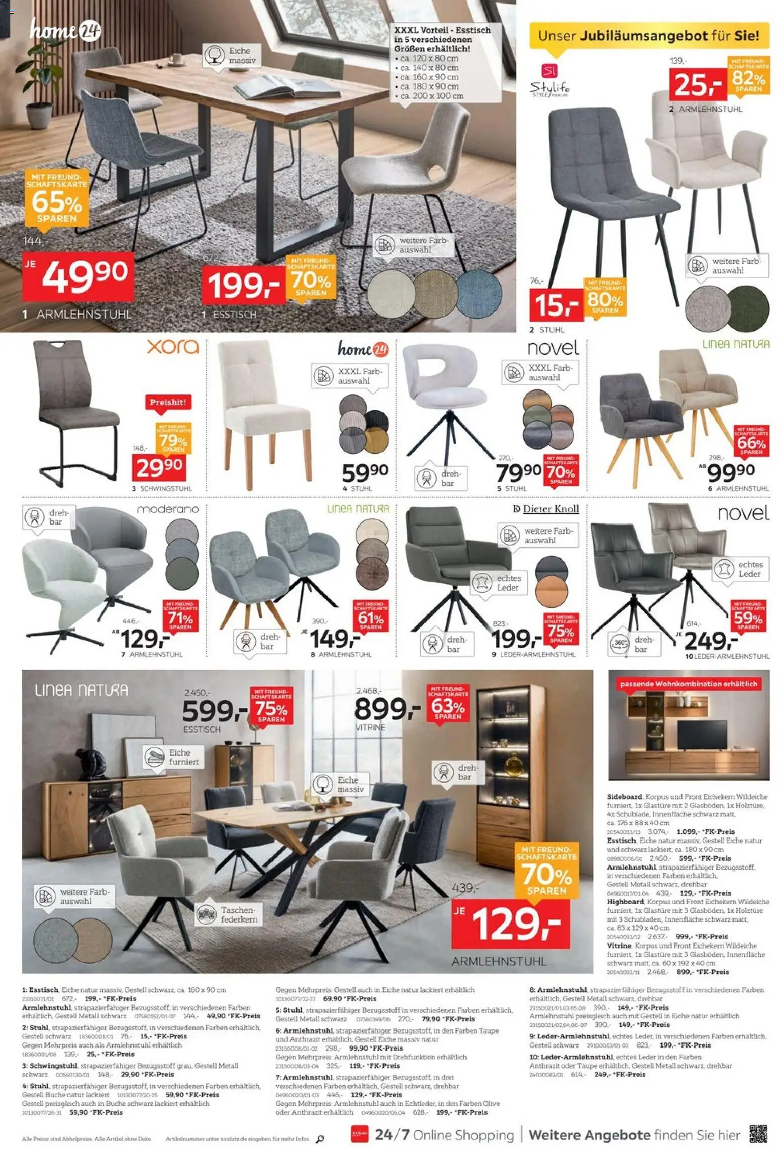 XXXL Lutz Prospekt 	 – gültig ab 20.12.2025 | Seite: 10 | Produkte: Esstisch, Vitrine, Stuhl