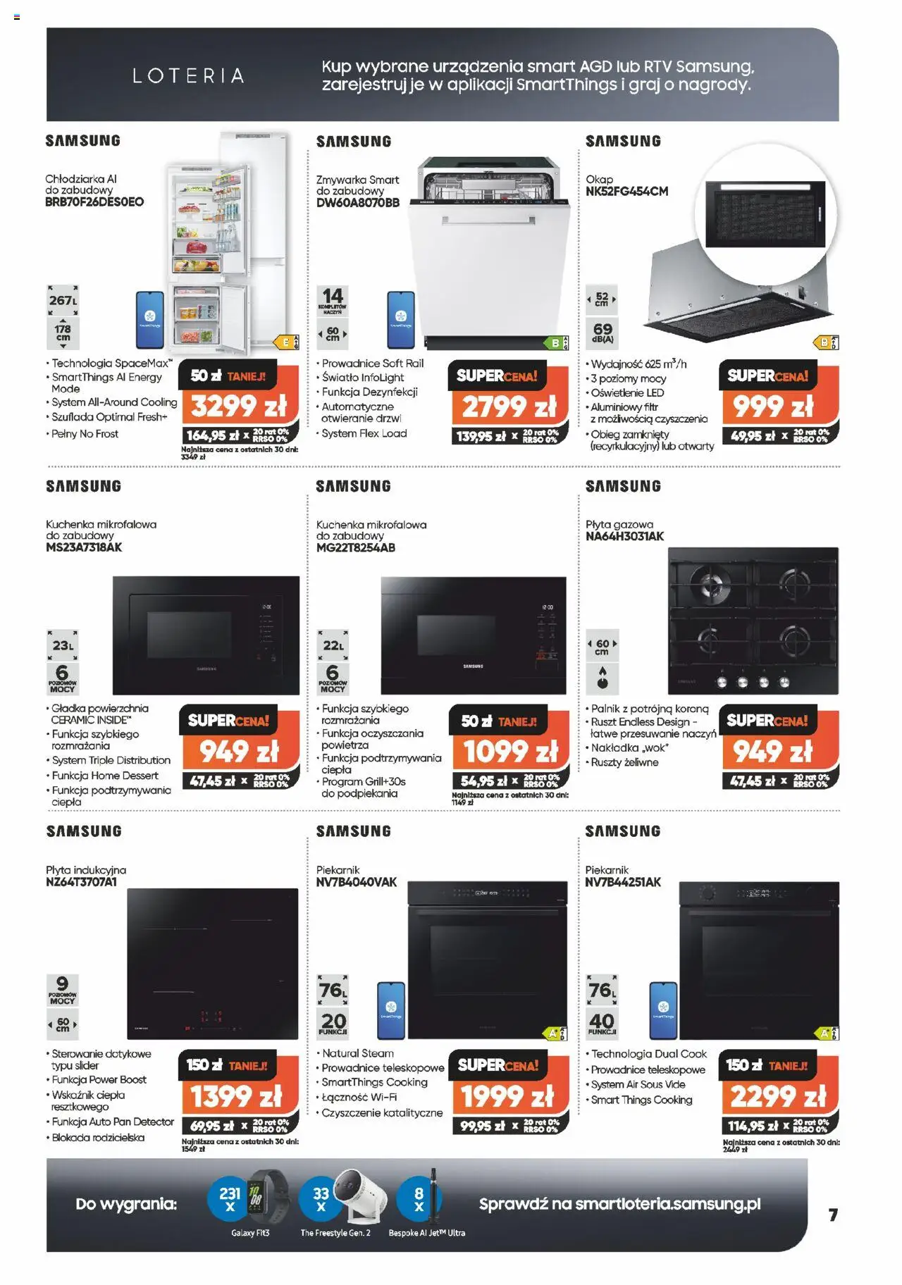 Max elektro Gazetka od 29.05.2025 | Strona: 7 | Produkty: Piekarnik, Kuchenka mikrofalowa, Zmywarka, Okap