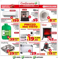 Anteprima del volantino Volantino Conforama	 valido a partire dal 08.01.2026 | Pagina: 17 | Prodotti: Plaid, Stufa, Condizionatore, Terra