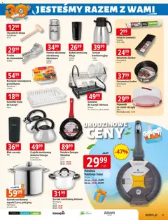 Pogląd oferty "E.Leclerc Gazetka - Warszawa Ursynów" - ważna od 03.11.2025 | Strona: 21 | Produkty: Karta, Suszarka, Ciasto, Garnek