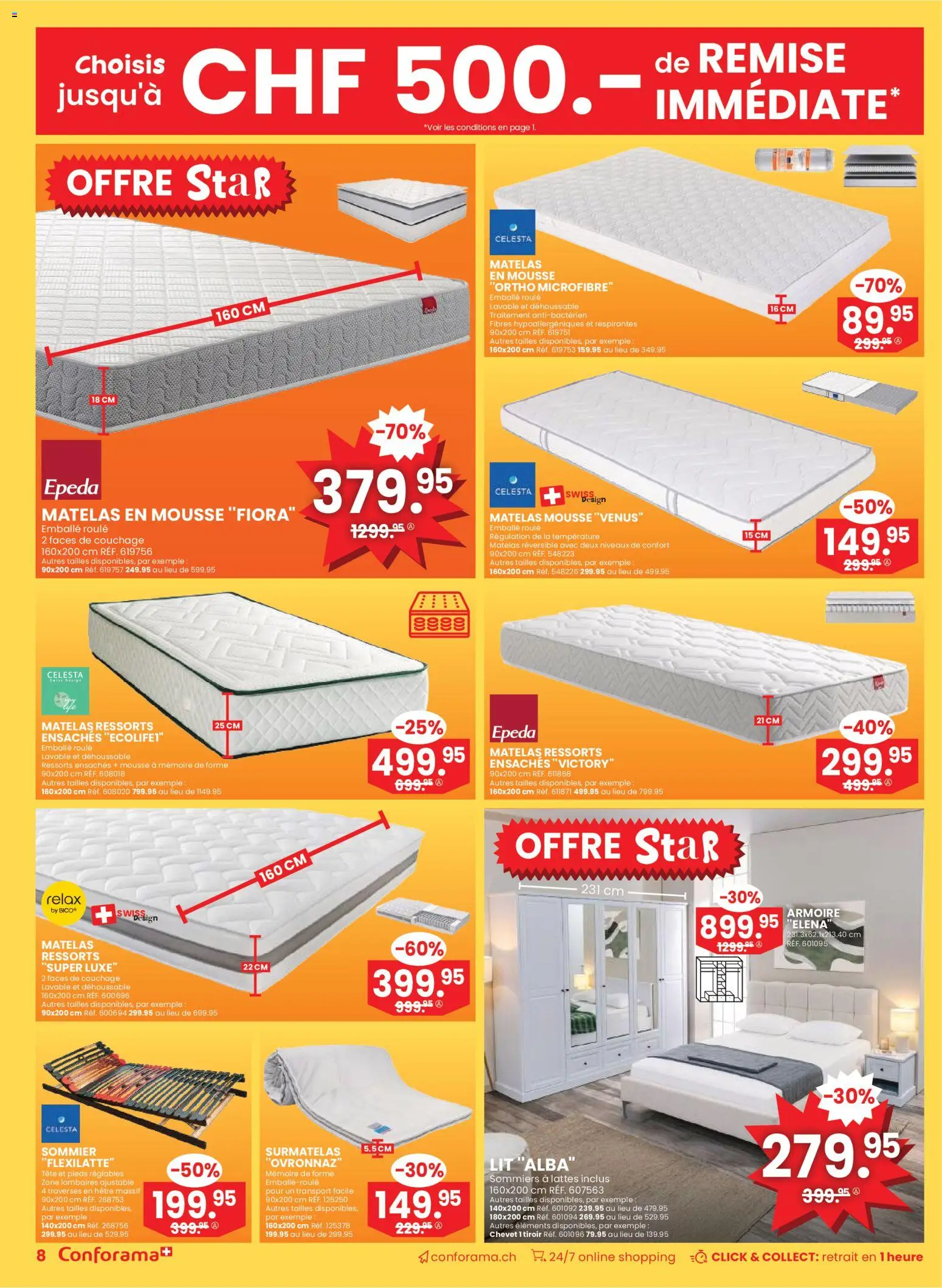 Conforama Aktionen FR – gültig ab 31.12.2025 | Seite: 8