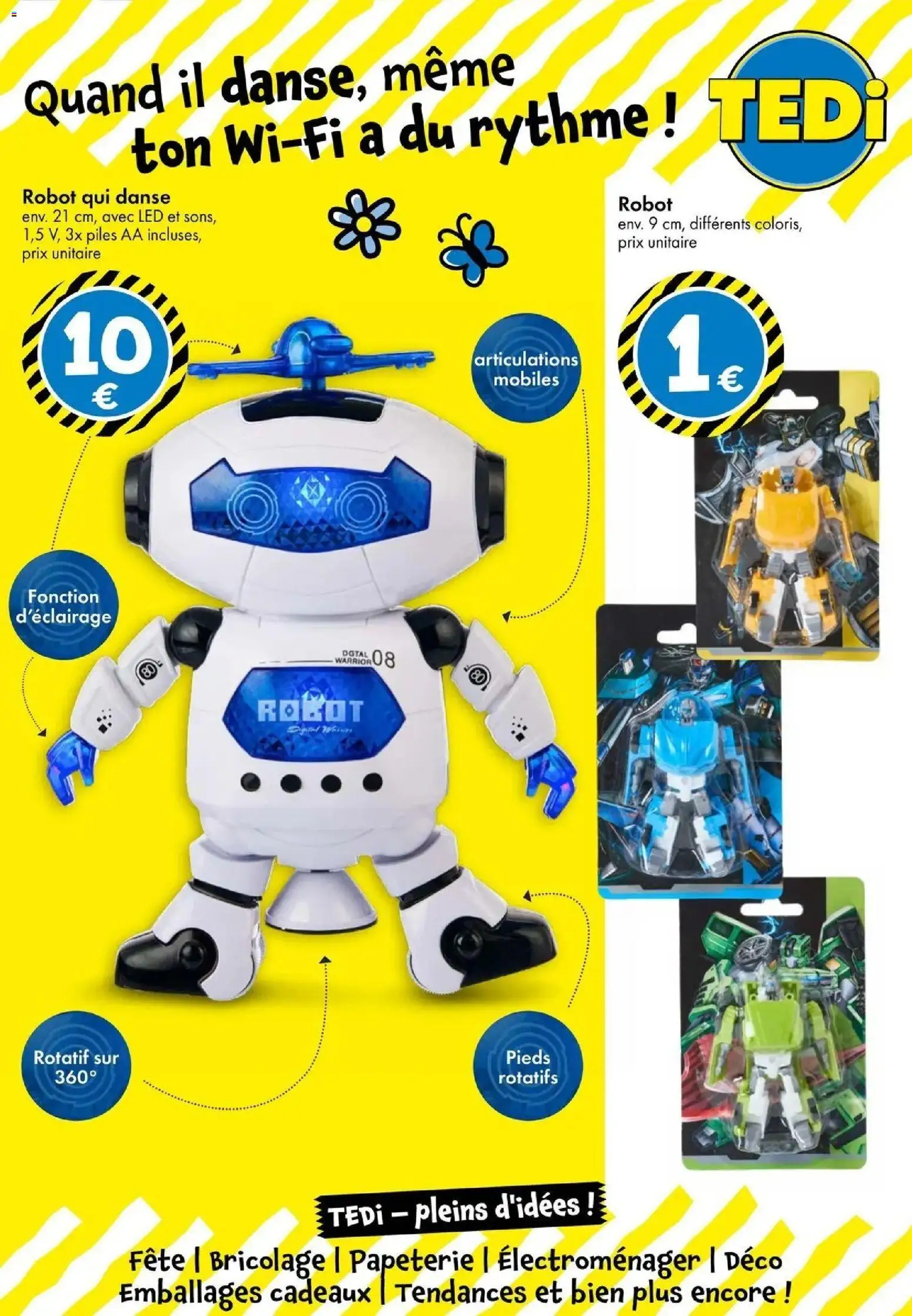 {H1} | Page: 14 | Produits: Robot, Piles