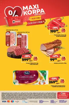 Maxi katalog - važi od 21.08.2025 | Strana: 36 | Proizvode: Vrata, Paprika, Korpa, Pakovanje