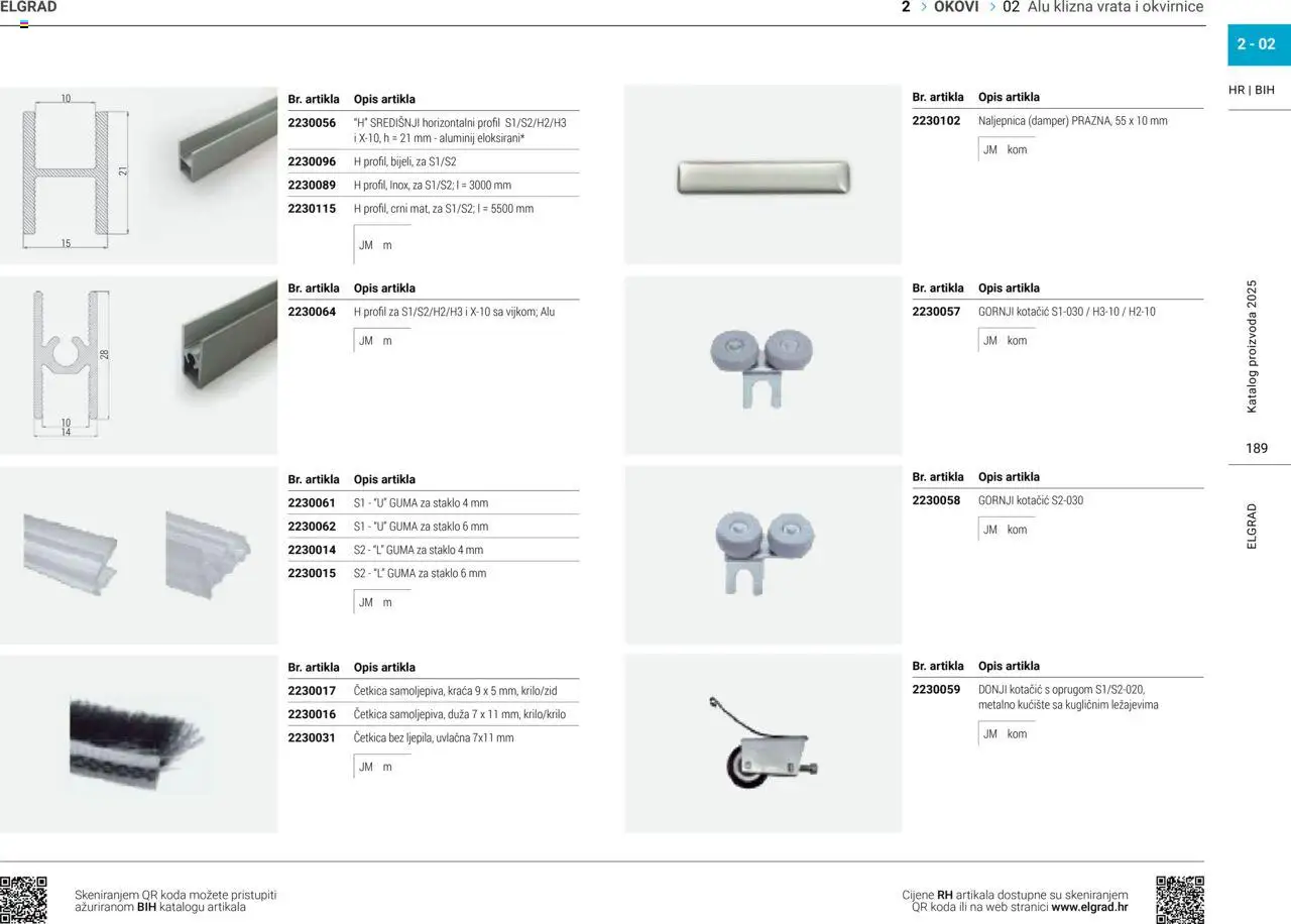 Elgrad katalog | vrijedi od 06.10.2025 | Stranica: 8 | Proizvodi: Vrata