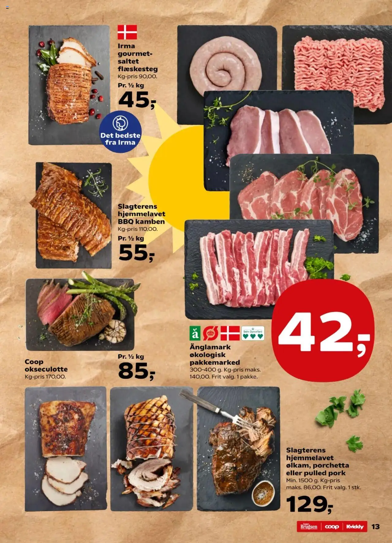 Kvickly Tilbudsavis gyldig fra 01.08.2025 | Side: 15 | Produkter: Flæskesteg