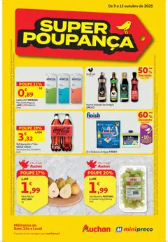 Pré-visualização Auchan folheto válido de 09.10.2025