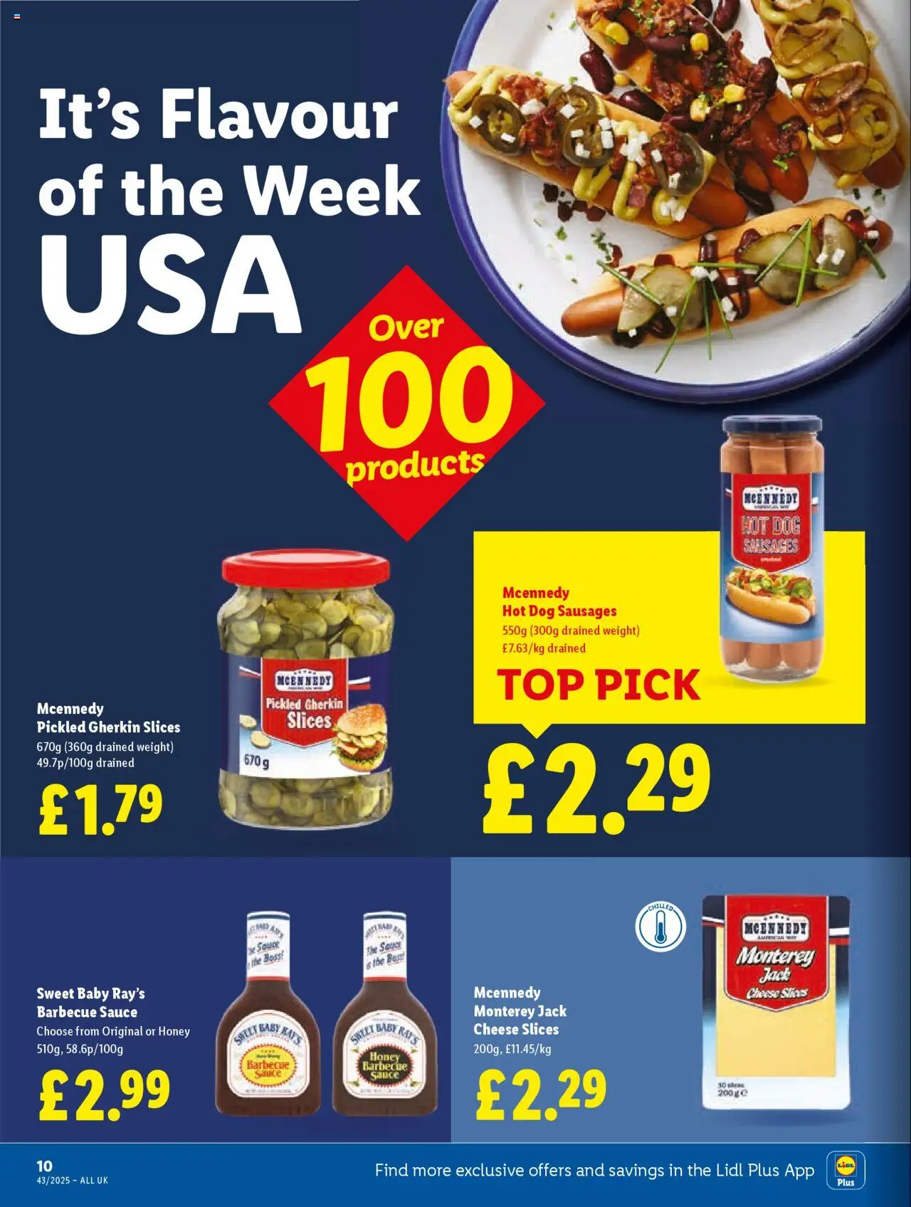 {H1} | Page: 10 | Products: Sauce, Cheese, Sausages, Hot dog