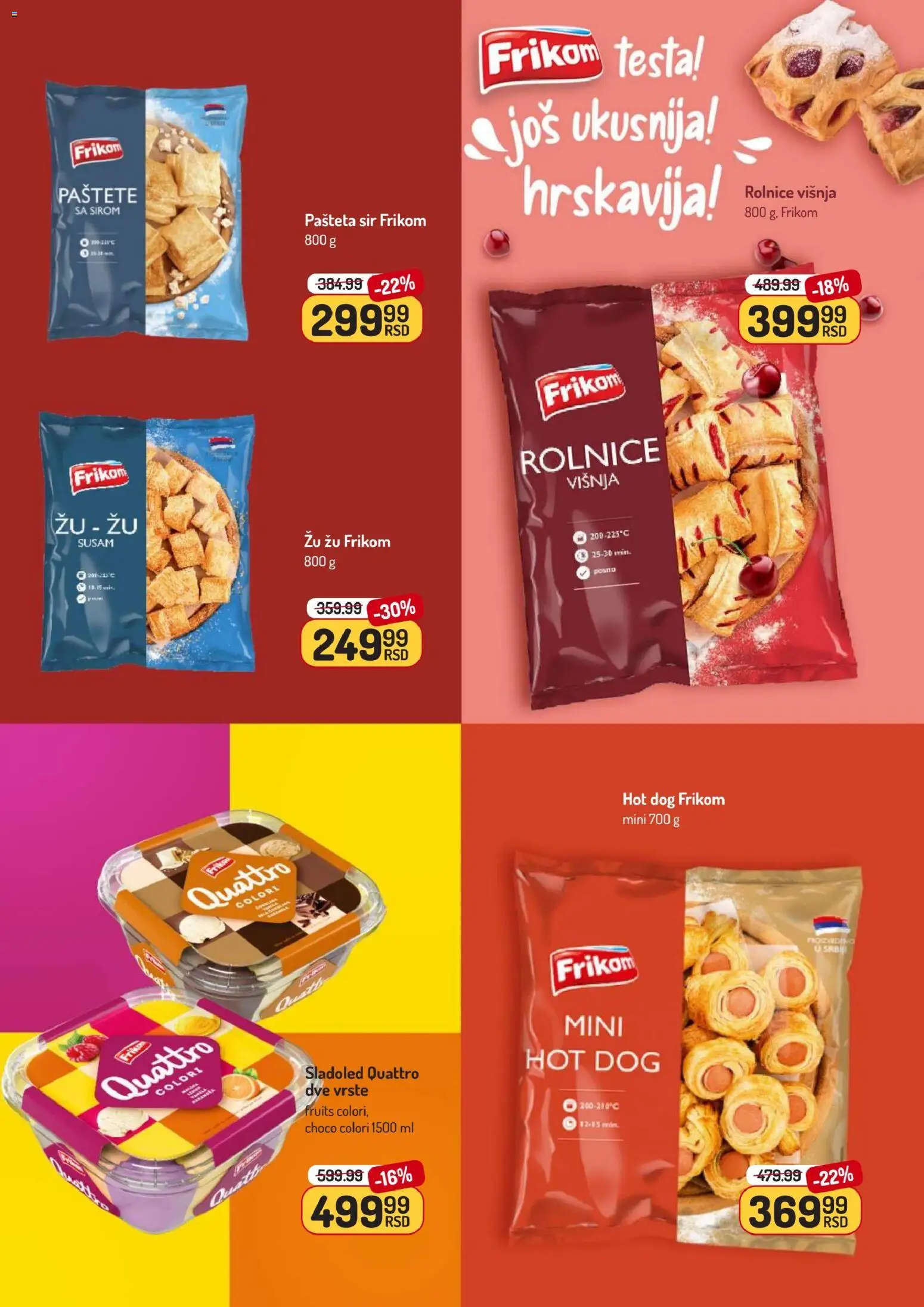 Aman katalog - važi od 10.11.2025 | Strana: 21 | Proizvode: Sladoled, Višnja, Sir, Hot dog