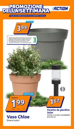 Anteprima del volantino Volantino Action valido a partire dal 04.03.2026