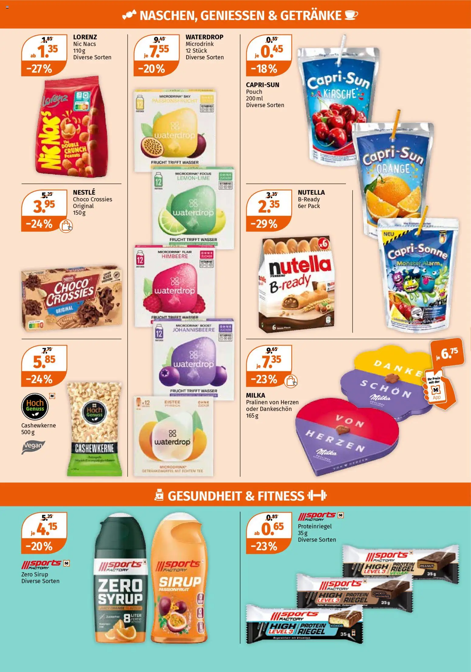 Müller Aktionen – gültig ab 05.02.2026 | Seite: 10 | Produkte: Spabad, Sirup, Himbeere, Wasser