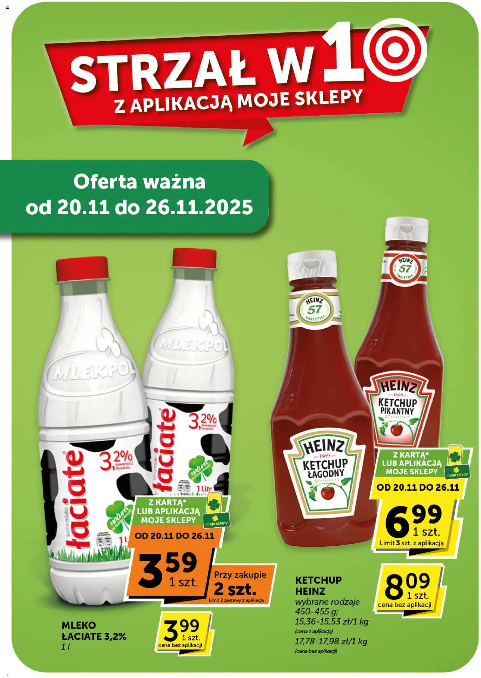 ABC Gazetka od 13.11.2025 | Strona: 26 | Produkty: Ketchup, Mleko
