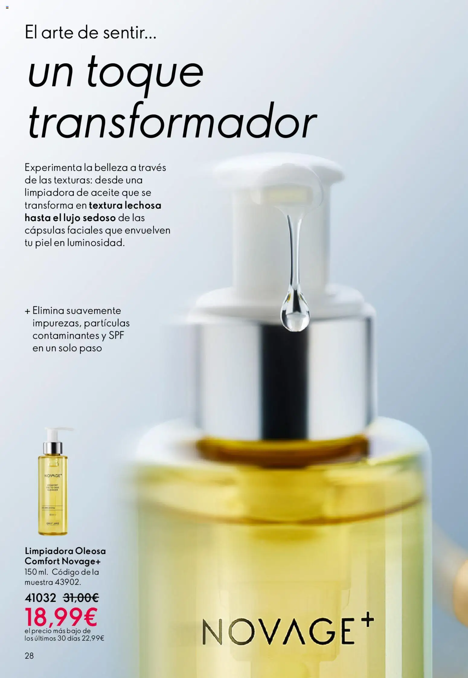 Oriflame - Catálogo Campaña 6 │ válido desde el 22.04.2026 | Página: 28 | Productos: Aceite