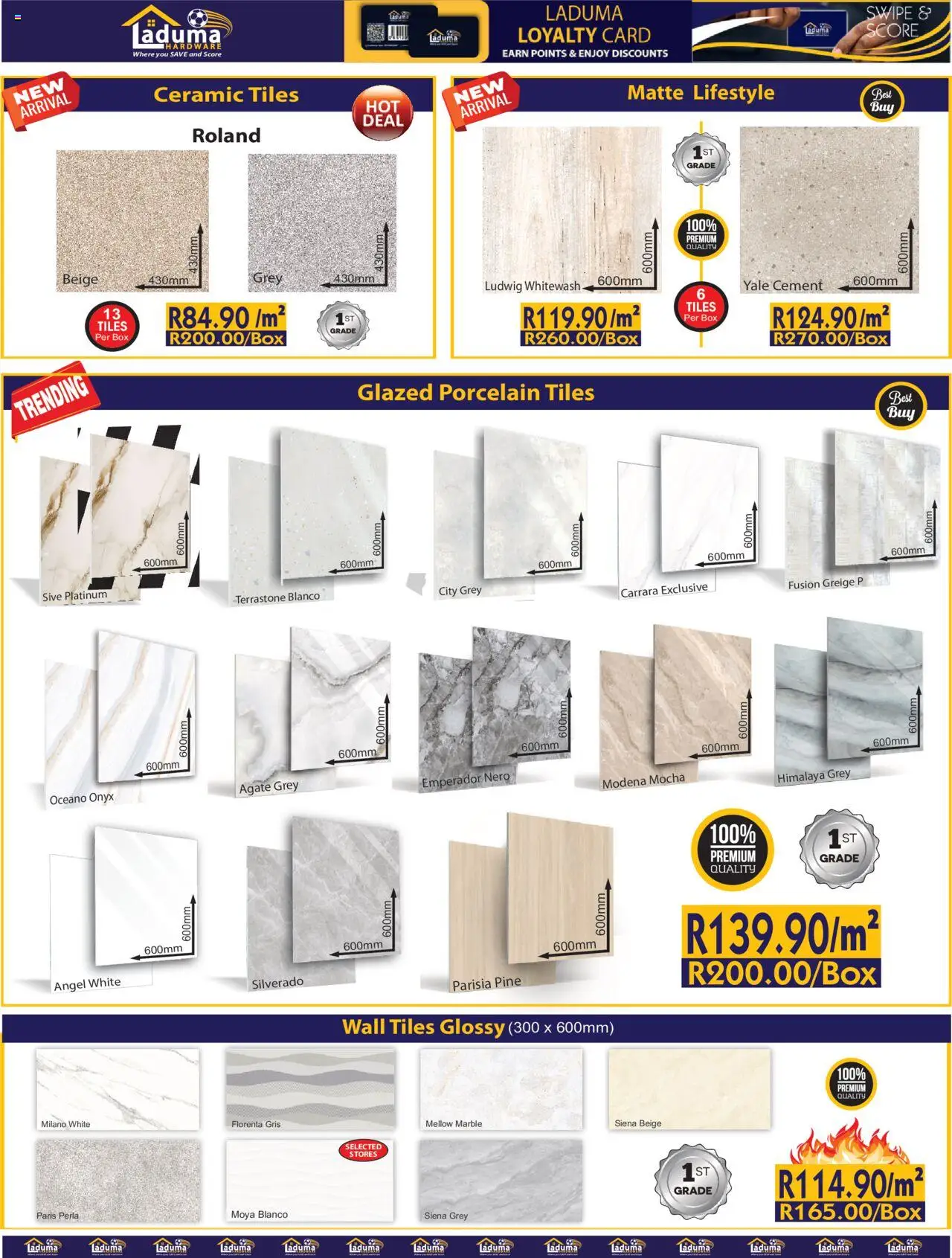 New Laduma Hardware catalogue – valid from 20.10.2025 | Page: 8 | Products: Box, Cement