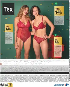 Carrefour - Prévisualisation de Carrefour catalogue Textille collection festive valide à partir de 02.12.2025 | Page: 2 | Produits: Body, Porte
