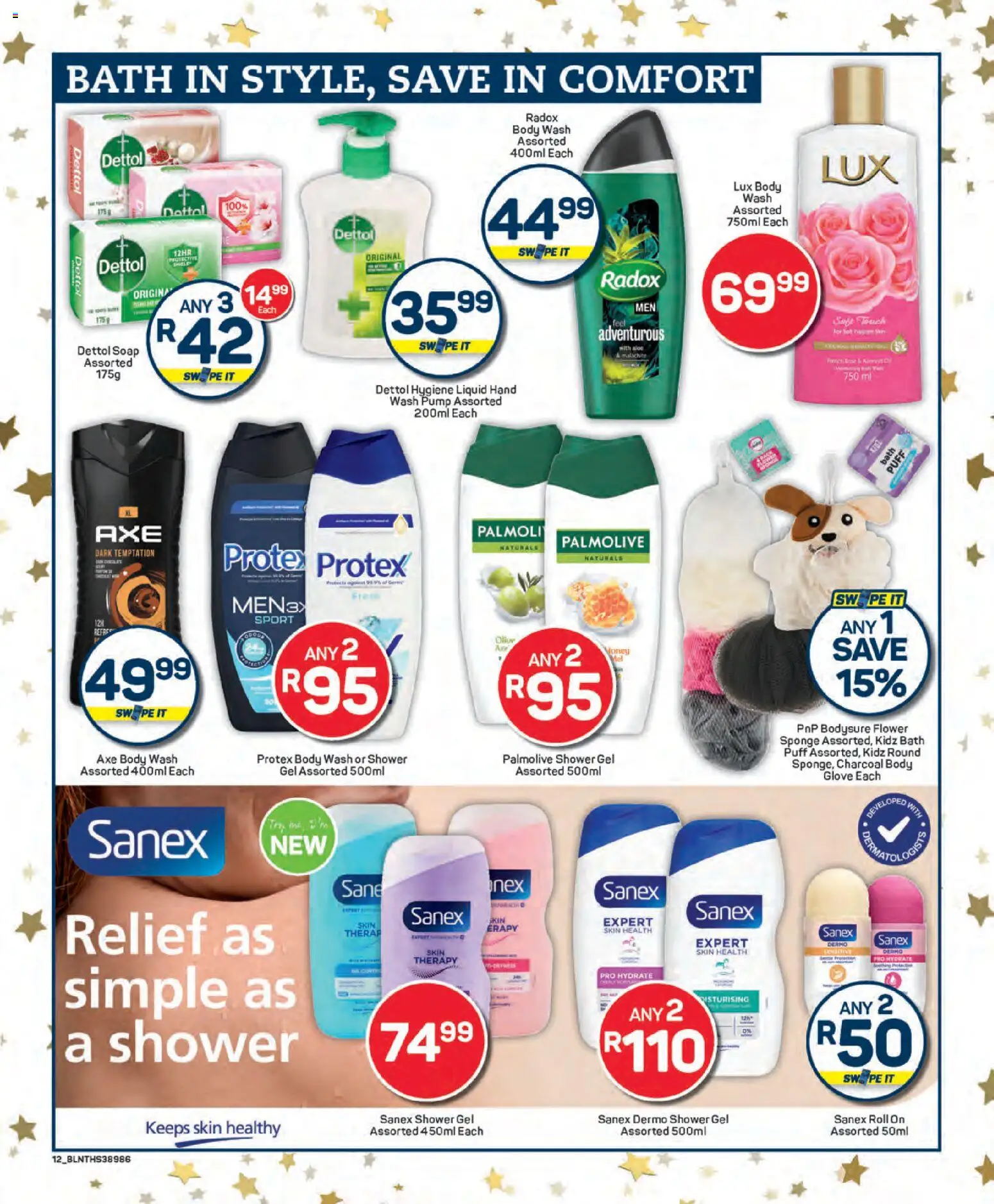 New Pick n Pay catalogue – valid from 25.11.2025 | Page: 12 | Products: Glove, Shower, Shower gel, Body wash