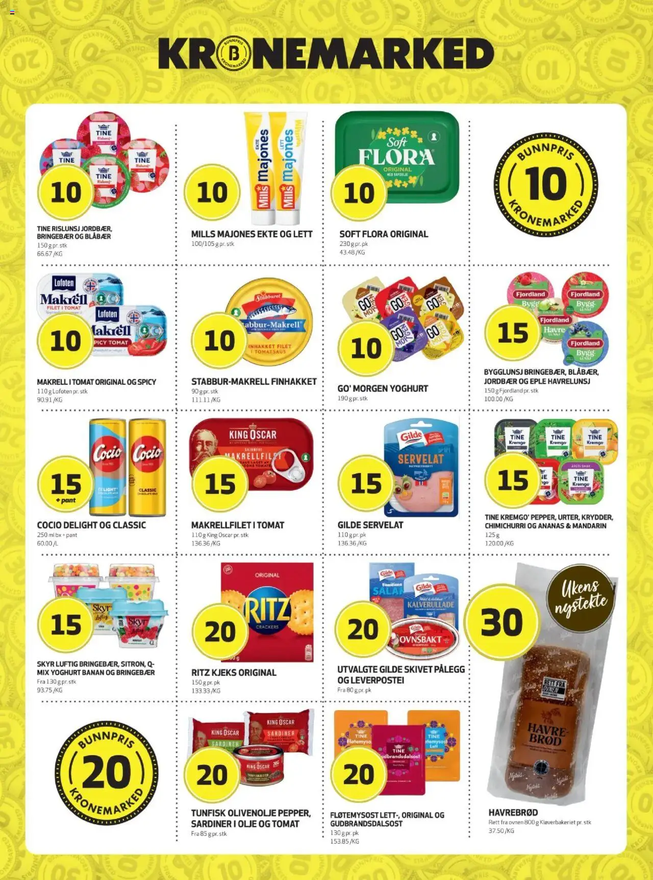  | Side: 4 | Produkter: Jordbær, Servelat, Palete pentru muște, Rödkål