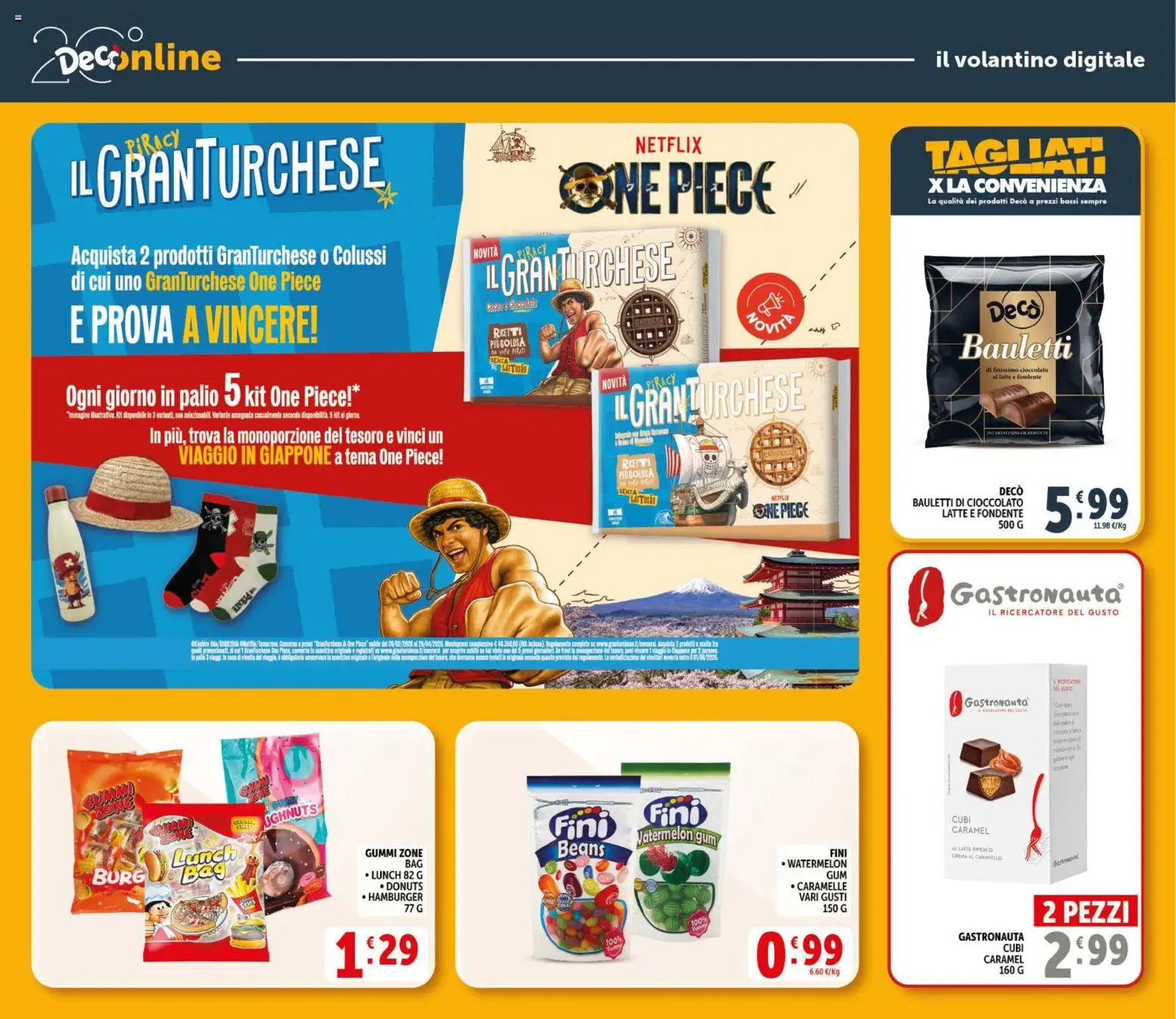 Volantino Decò del 09.04.2026 | Pagina: 27 | Prodotti: Crema, Cioccolato, Caramelle, Hamburger