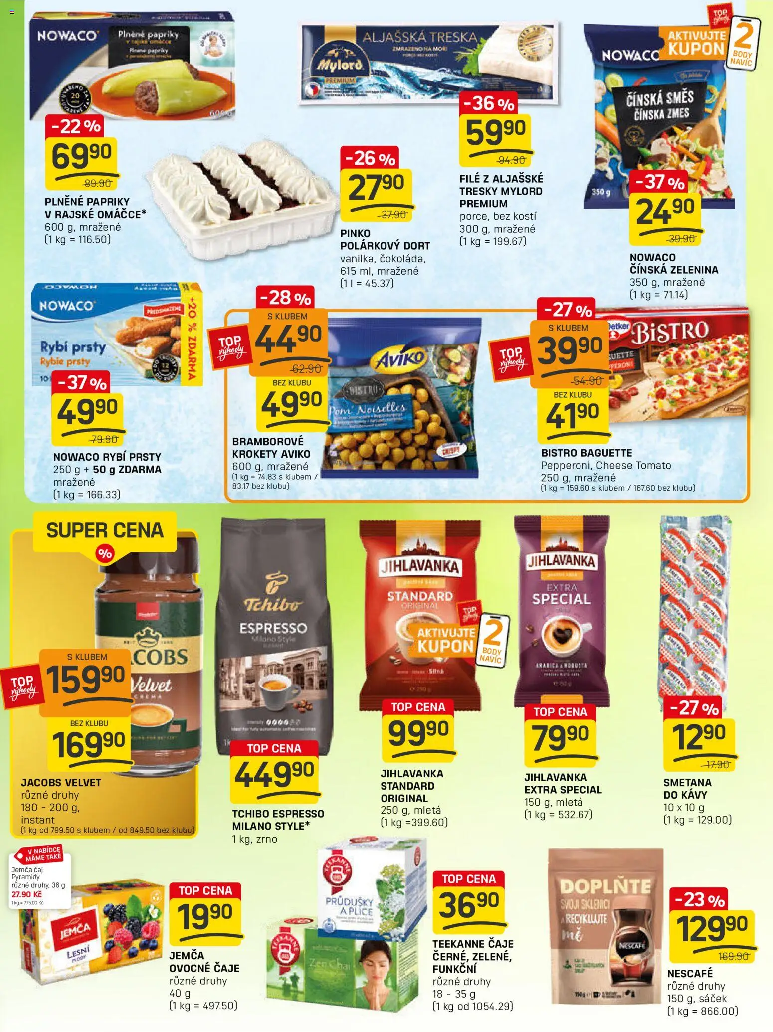 Flop leták - FlopTop od 14.01.2026 | Strana: 11 | Produkty: Jihlavanka, Smetana do kávy, Body, Sáček