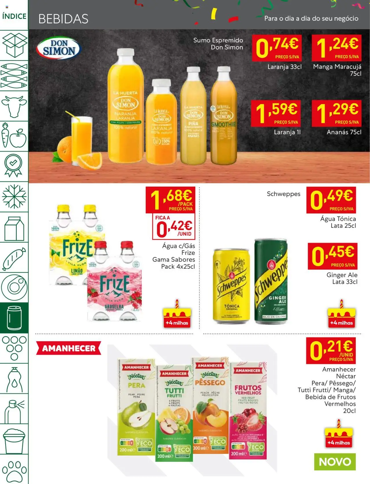 Recheio folheto │ válido de 07.10.2025 | Página: 30 | Produtos: Agua, Sumo, Bebida