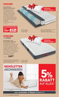 Matratzen Concord Flugblatt ab 25.02.2026 gültig | Seite: 2