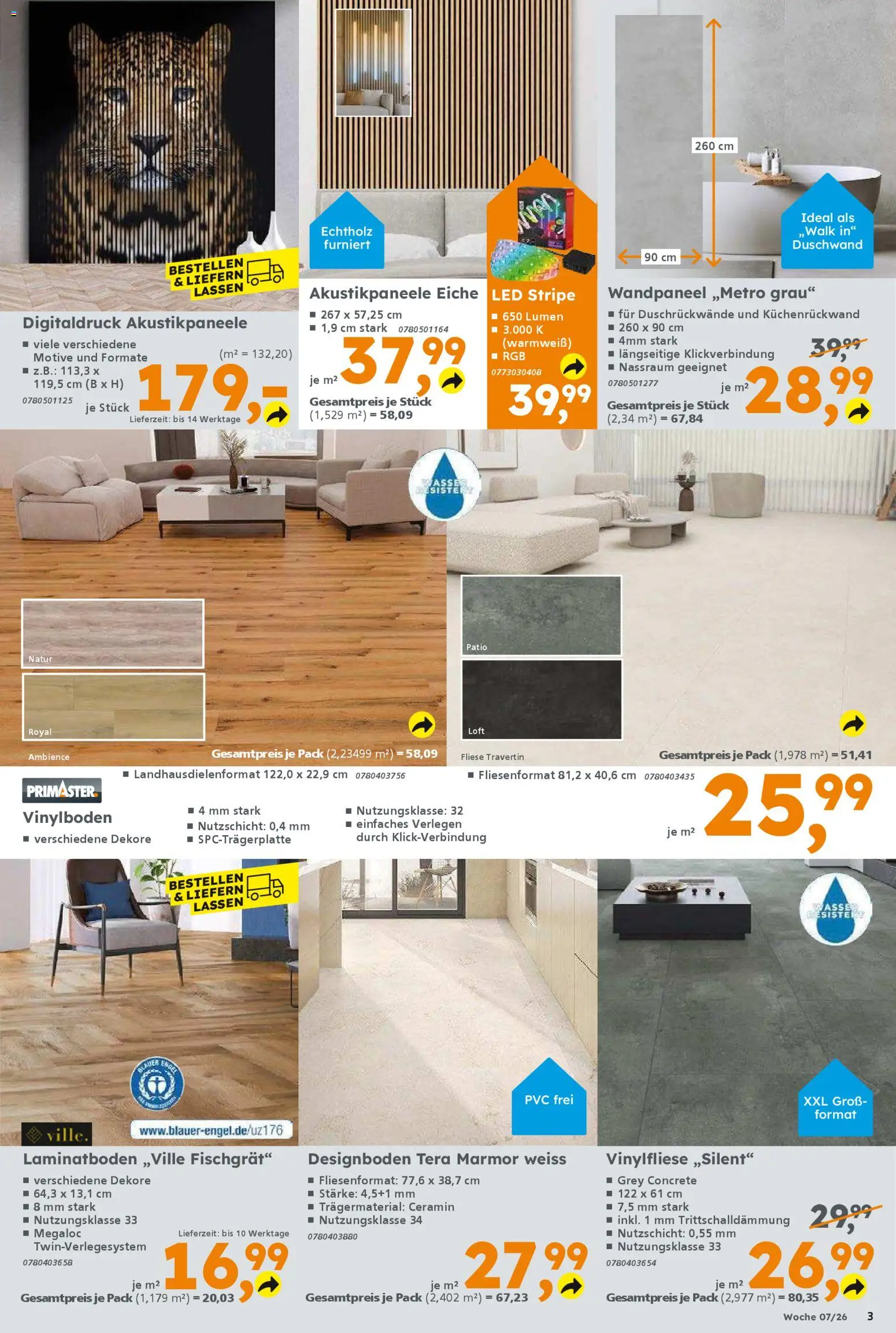 Globus Baumarkt Prospekt 	 – gültig ab 09.02.2026 | Seite: 3