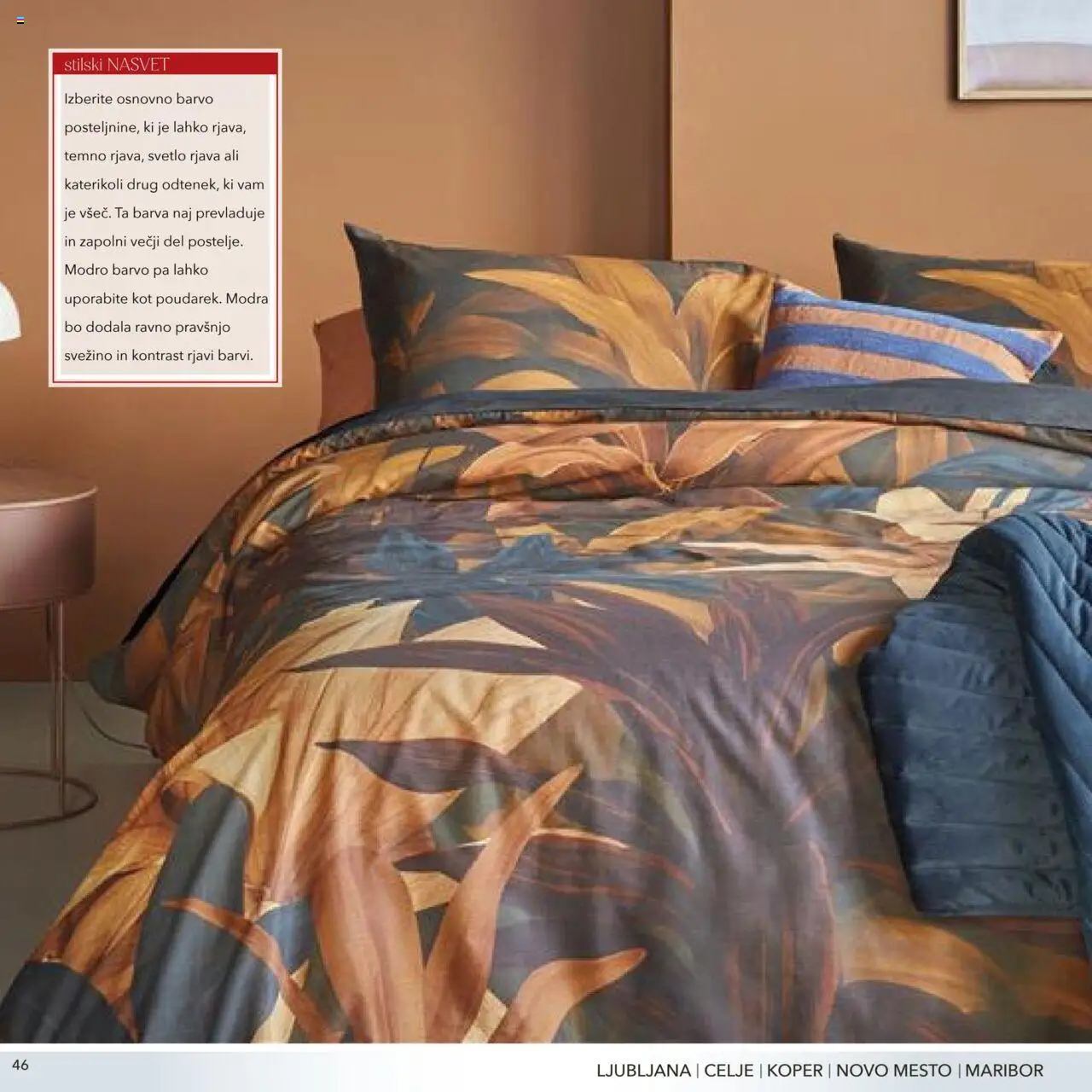 Harvey Norman katalog posteljnina jesen zima │ velja od 01.10.2023 | Stran: 46 | Izdelki: Barva
