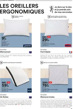 But - Prévisualisation de But Guide literie hiver  valide à partir de 15.12.2025 | Page: 68 | Produits: Coton, Enveloppe, Mousse, Oreiller