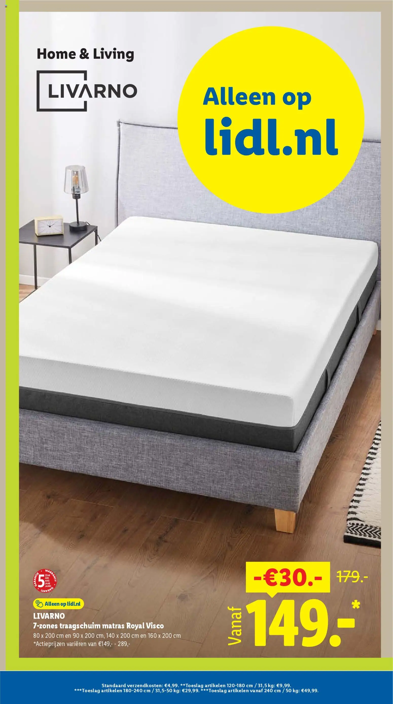 {H1} | Pagina: 4 | Producten: Matras