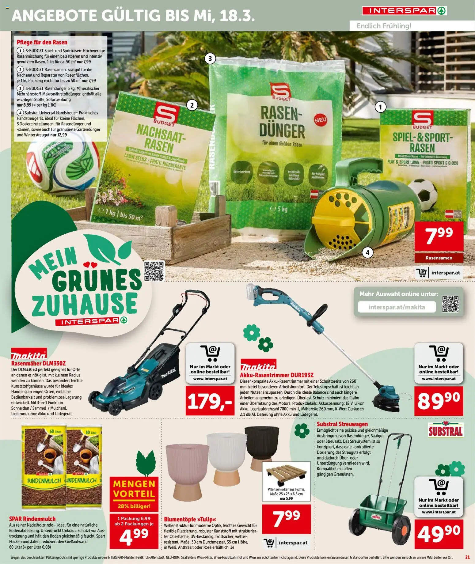 Interspar Flugblatt - Vorarlberg gültig ab 26.02.2026 | Seite: 22 | Produkte: Spiel, Gewicht, Rasenmäher