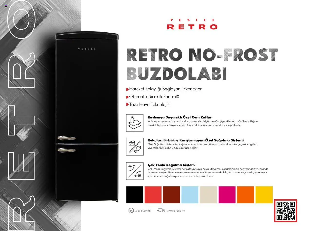 Vestel Retro Katalog - 06.08.2024 tarihinden itibaren geçerlidir | Sayfa: 10 | Ürünler: Raf, Koku, Buzdolabı, Dondurucu