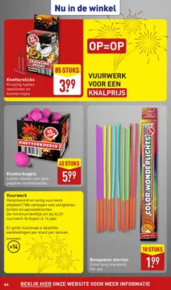 Aldi - Folder week 52 - Voorbeeld van een folder van Aldi, geldig van 22.12.2025 | Pagina: 44 | Producten: Édességek
