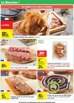 Carrefour - Prévisualisation de Carrefour catalogue semaine 8 valide à partir de 17.02.2026 | Page: 26 | Produits: Jambon, Porc, Pommes