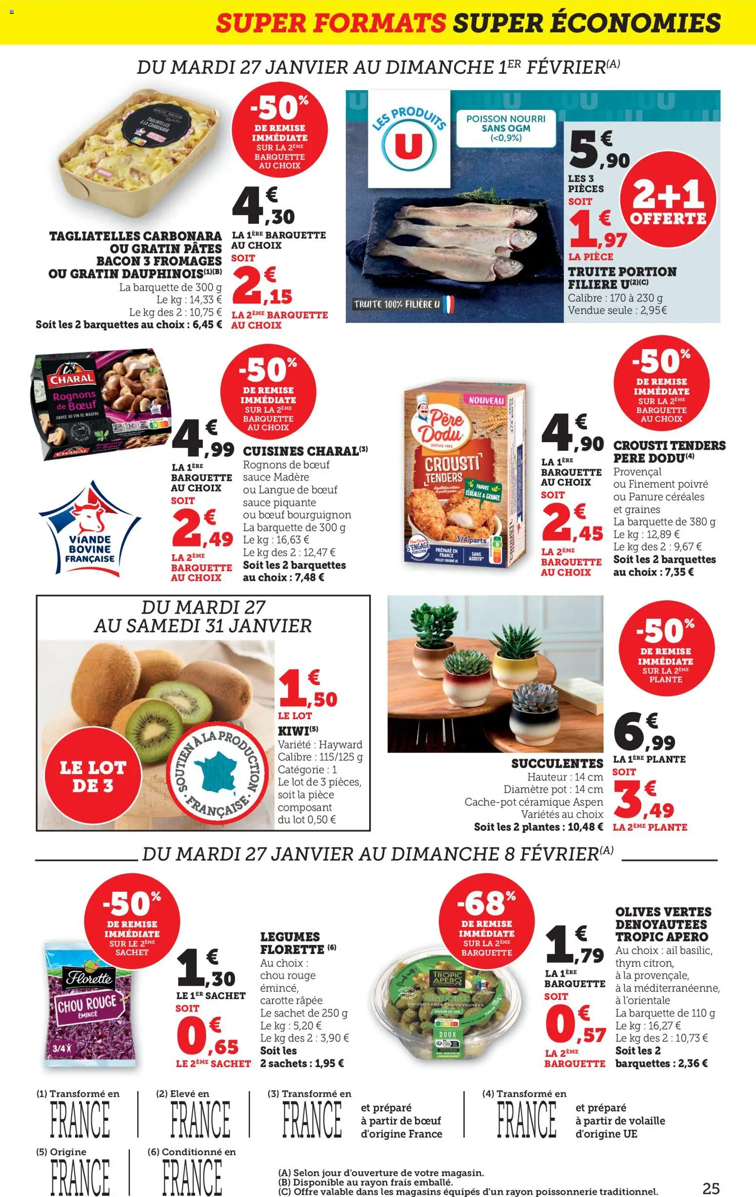 {H1} | Page: 25 | Produits: Chou rouge, Vin, Poisson, Carotte