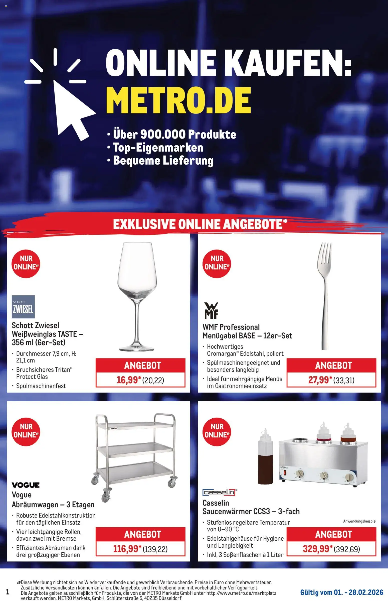 Metro Monats-Menü – gültig ab 01.02.2026 | Seite: 24