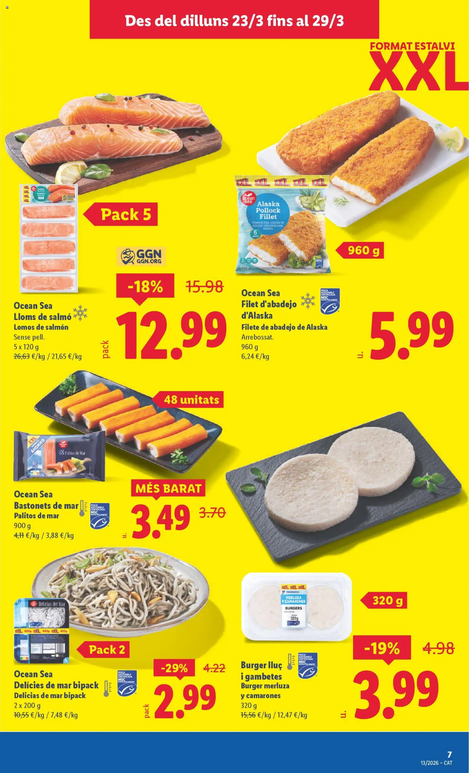 Lidl folleto │ válido desde el 23.03.2026 | Página: 7 | Productos: Filete