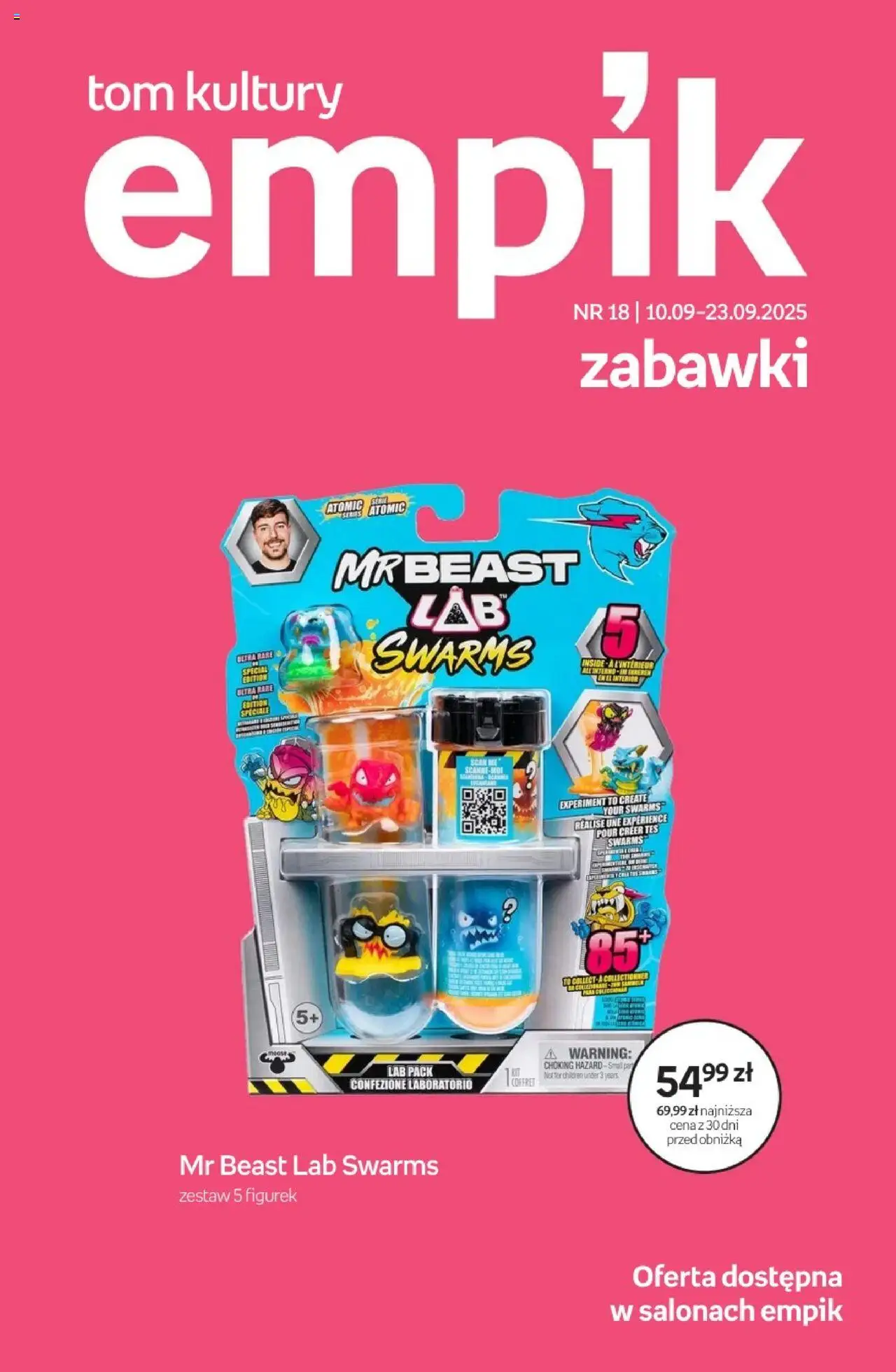 Empik promocje - Tom kultury Zabawki od 10.09.2025 | Strona: 1