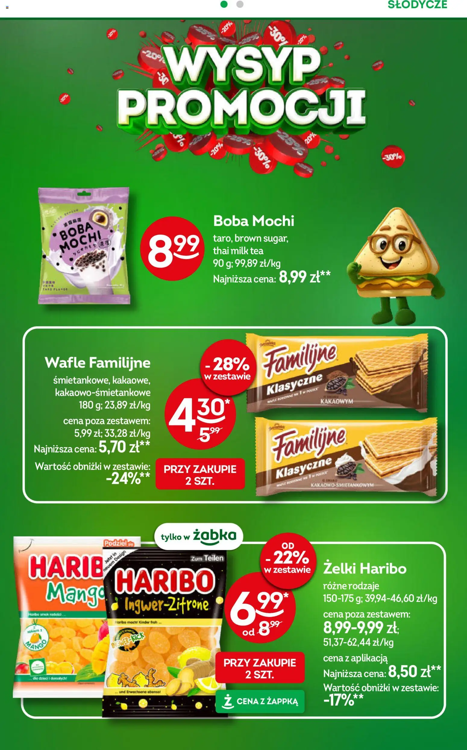 Żabka Black Friday od 19.11.2025 | Strona: 21 | Produkty: Mango, Żelki haribo, Wafle, Żelki
