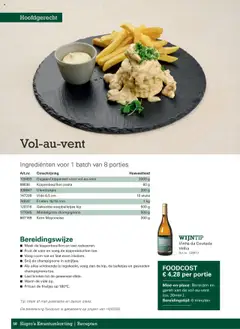 Sligro - M - Resto bistro favourite dish - Voorbeeld van een folder van Sligro, geldig van 08.10.2025 | Pagina: 58 | Producten: Pasta, Room, Vegán termékek, Kip