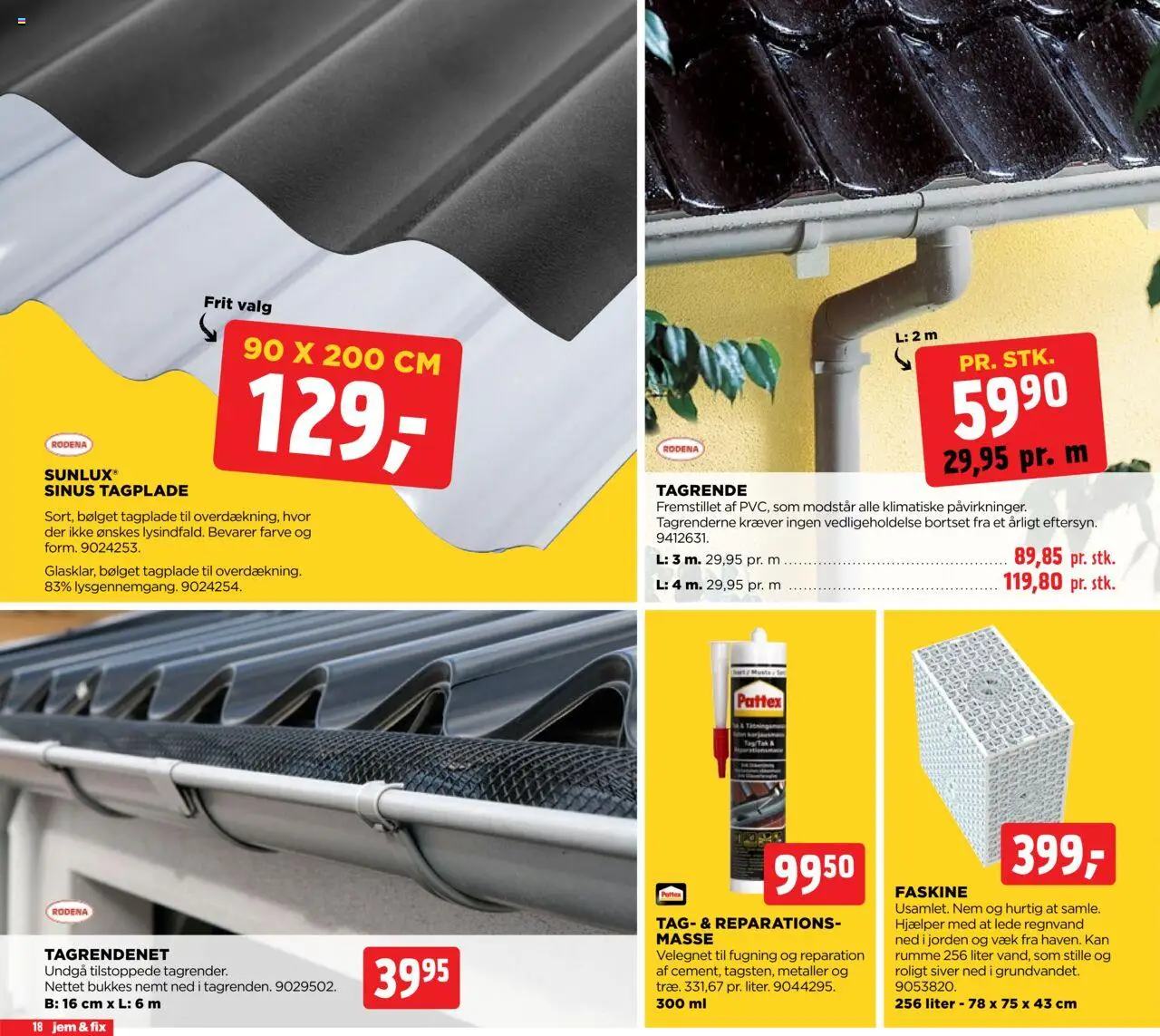 Jem & fix tilbudsavis – gyldig fra 12.10.2025 | Side: 18 | Produkter: Søm