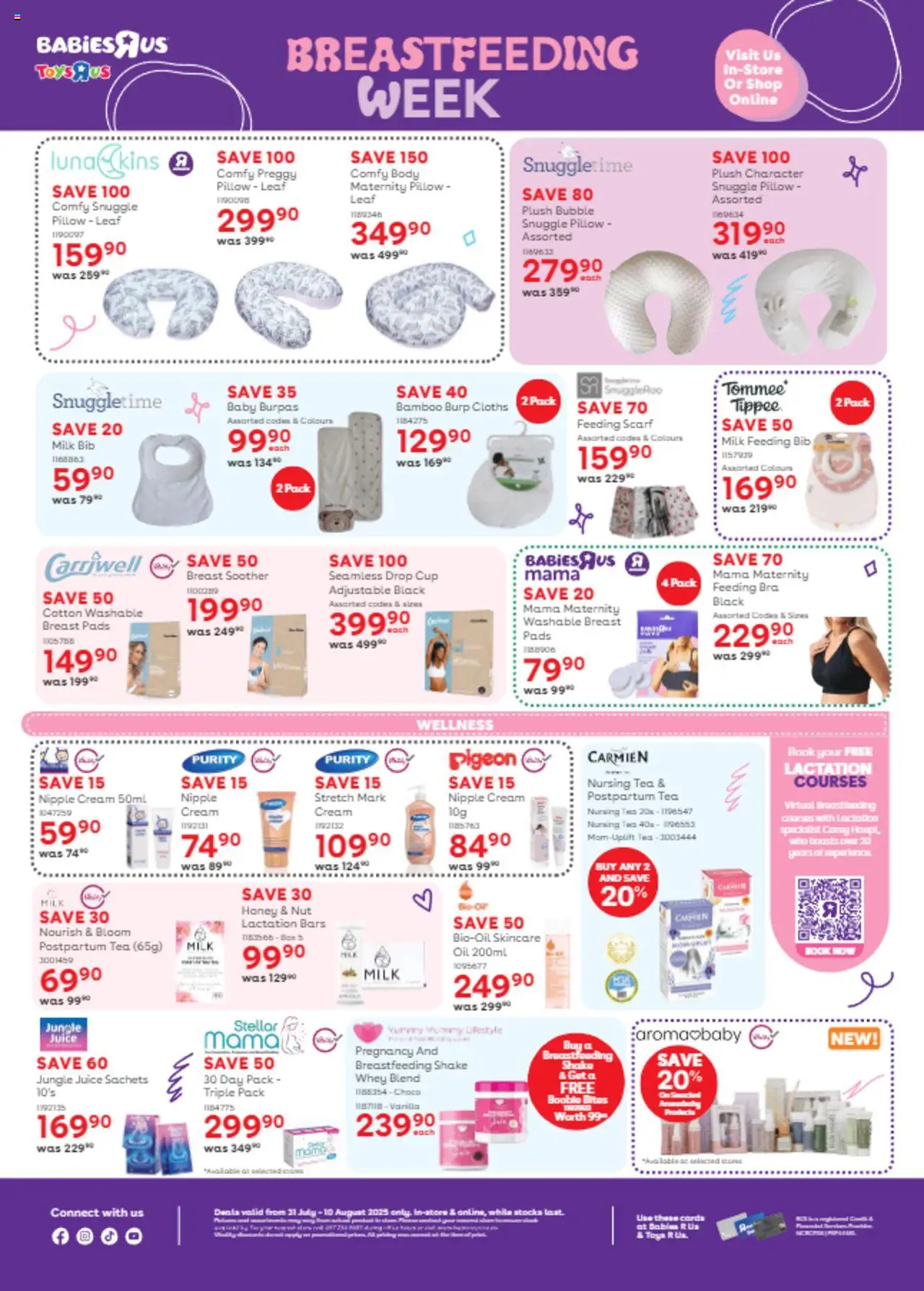 Babies R Us Breastfeeding Week │ valid from 31.07.2025 | Page: 2 | Products: Box, Juice, Tea, Cream