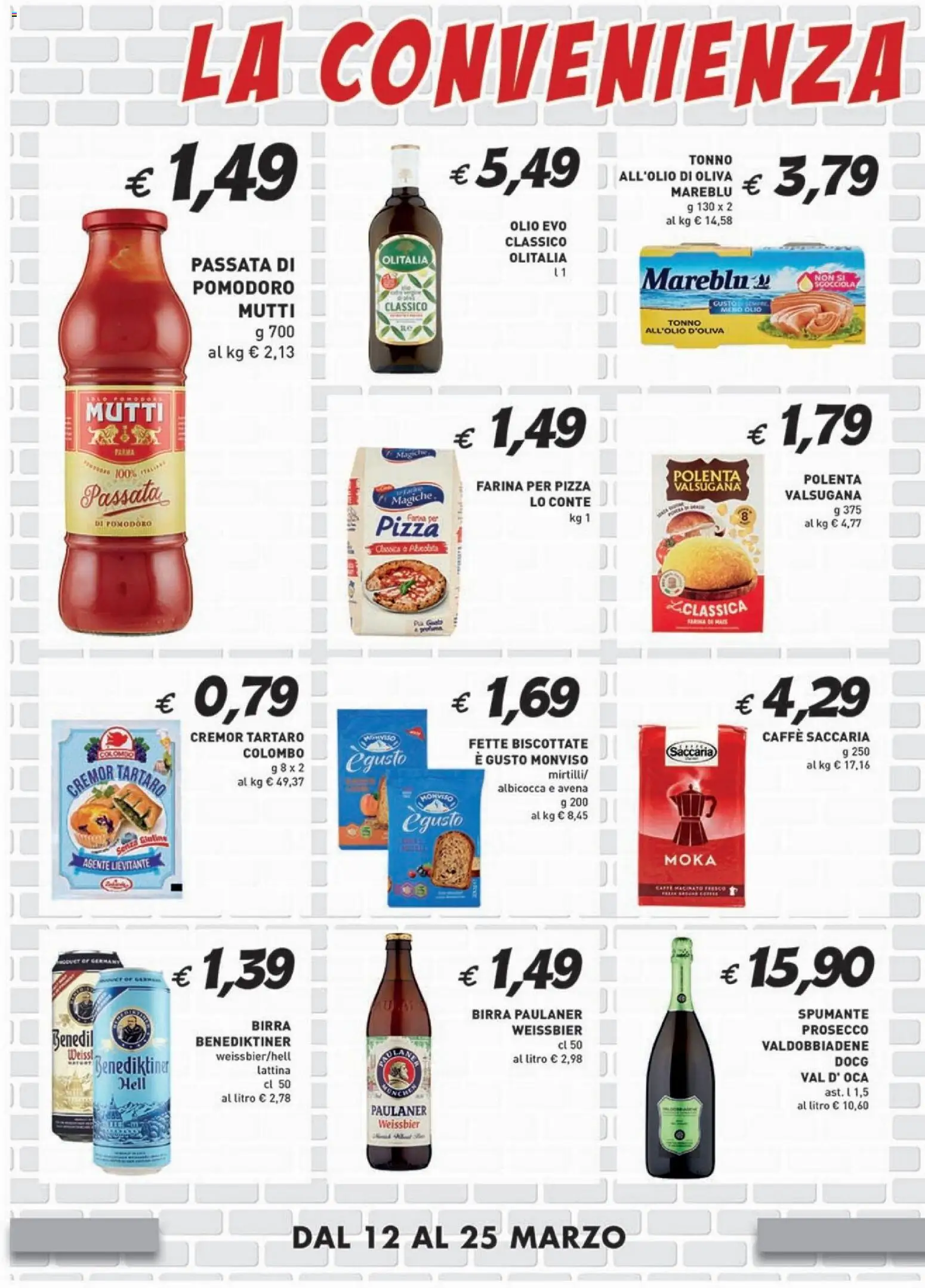 Volantino Coal del 12.03.2026 | Pagina: 4 | Prodotti: Pomodoro, Olio, Spumante, Fette biscottate